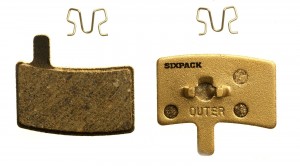 SIXPACK - Brake Pads (semi-Metallic) Hayes Stroker Trail