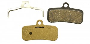 SIXPACK - Brake Pads (semi-Metallic) Shimano Saint M810 M820, Zee M640