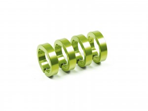 SIXPACK - Clamp Rings alloy green