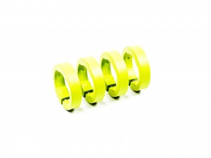 SIXPACK - Clamp Rings alloy neon-yellow