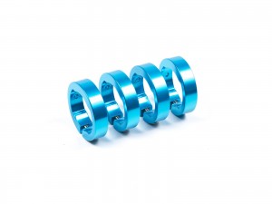 SIXPACK - Clamp Rings alloy light-blue