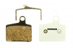 SIXPACK - Brake Pads (organic) Hayes Stroker Ryde