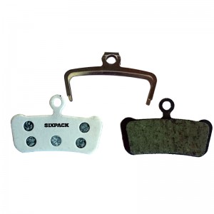 SIXPACK - Brake Pads (organic) Avid Trail 4-piston / Avid Guide