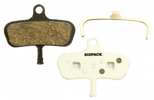 SIXPACK - Brake Pads (organic) Avid Code 5/ Code R <2010