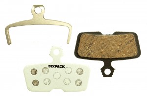 SIXPACK - Brake Pads (organic) Avid Code R >2011