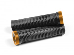 SIXPACK - Grips M-Trix Lock-On black / nugget-gold