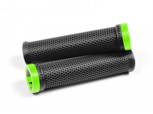 SIXPACK - Grips M-Trix Lock-On black / liquid-green