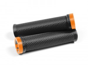 SIXPACK - Grips M-Trix Lock-On black / neon-orange