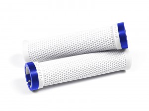 SIXPACK - Grips M-Trix Lock-On white / blue