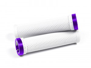 SIXPACK - Grips M-Trix Lock-On white / purple