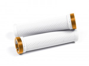 SIXPACK - Grips M-Trix Lock-On white / nugget-gold