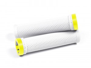 SIXPACK - Grips M-Trix Lock-On white / neon-yellow