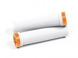 SIXPACK - Grips M-Trix Lock-On white / neon-orange