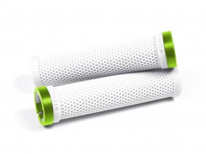 SIXPACK - Grips M-Trix Lock-On white / electric-green