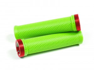 SIXPACK - Grips M-Trix Lock-On green / red