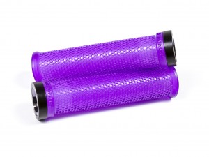 SIXPACK - Grips M-Trix Lock-On trans purple / black