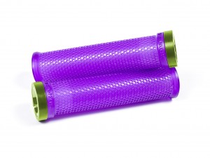 SIXPACK - Grips M-Trix Lock-On trans purple / green