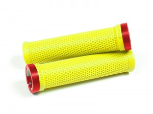 SIXPACK - Grips M-Trix Lock-On neon-yellow / red