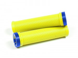 SIXPACK - Grips M-Trix Lock-On neon-yellow / blue