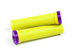 SIXPACK - Grips M-Trix Lock-On neon-yellow / purple