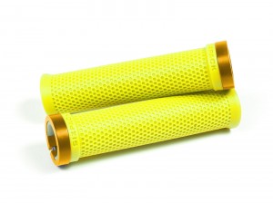 SIXPACK - Grips M-Trix Lock-On neon-yellow / nugget-gold