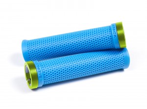 SIXPACK - Grips M-Trix Lock-On azur-blue / green