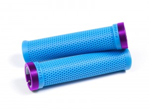 SIXPACK - Grips M-Trix Lock-On azur-blue / purple