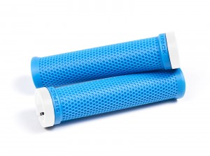 SIXPACK - Grips M-Trix Lock-On azur-blue / white