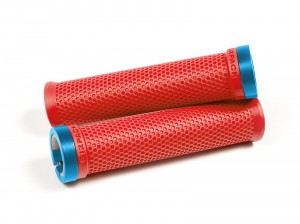 SIXPACK - Grips M-Trix Lock-On red / light-blue