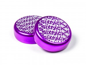 SIXPACK - Endkappe Alu für Fingertrix 2014 purple