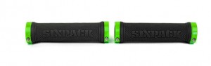 SIXPACK - Grips Fingertrix black / liquid green