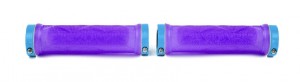 SIXPACK - Grips Fingertrix trans purple / azur-blue