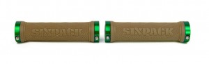 SIXPACK - Grips Fingertrix brown / green ano.