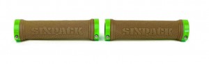 SIXPACK - Grips Fingertrix brown / liquid green