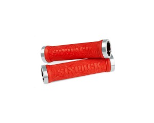 SIXPACK - Grips Fingertrix red / silver