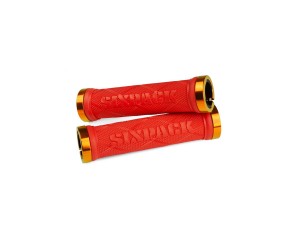 SIXPACK - Grips Fingertrix red / nugget-gold