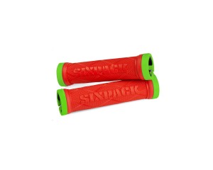 SIXPACK - Grips Fingertrix red / liquid green