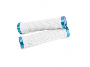 SIXPACK - Grips K-Trix white / light-blue