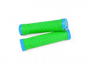 SIXPACK - Grips K-Trix green / azur-blue