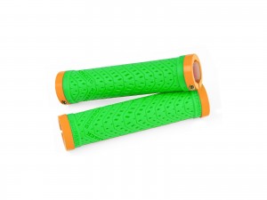 SIXPACK - Grips K-Trix green / neon-orange