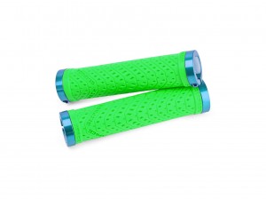 SIXPACK - Grips K-Trix green / light-blue