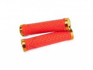 SIXPACK - Grips K-Trix red / nugget-gold