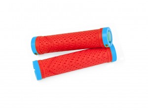 SIXPACK - Grips K-Trix red / azur-blue