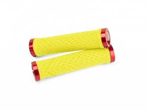 SIXPACK - Grips K-Trix neon-yellow / red
