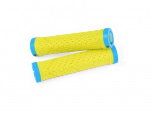 SIXPACK - Grips K-Trix neon-yellow / azur-blue