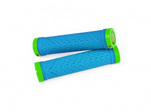 SIXPACK - Grips K-Trix azur-blue / liquid-green