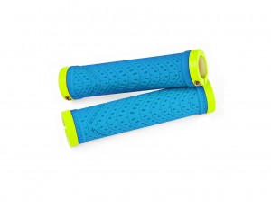 SIXPACK - Grips K-Trix azur-blue / neon-yellow