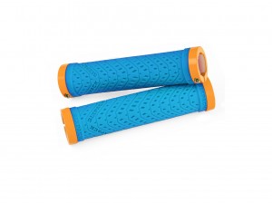 SIXPACK - Grips K-Trix azur-blue / neon-orange