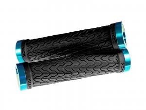 SIXPACK - Grips S-Trix black / light-blue