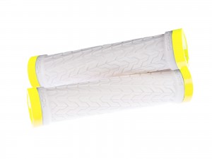 SIXPACK - Grips S-Trix white / neon-yellow